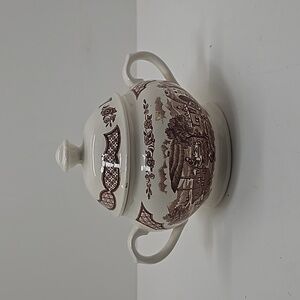 Alfred Meakin Fairwinds Covered Sugar Bowl EXCELLENT CONDITION